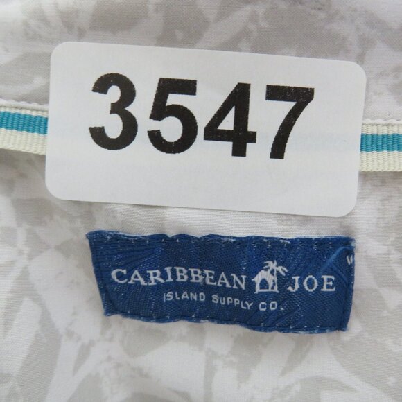 Caribbean Joe* Men's Short Sleeve Button Down Straight Hem Pocket Shirt~ Large - Picture 3 of 11